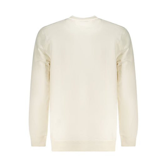 Tommy Hilfiger White Cotton Men Sweatshirt
