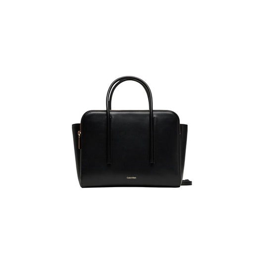 Calvin Klein Black Leather Handbag