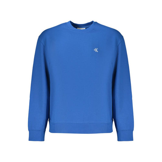 Calvin Klein Blue Cotton Men's Sweatshirt