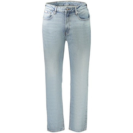 Calvin Klein Azzurro Cotton Women's Jeans