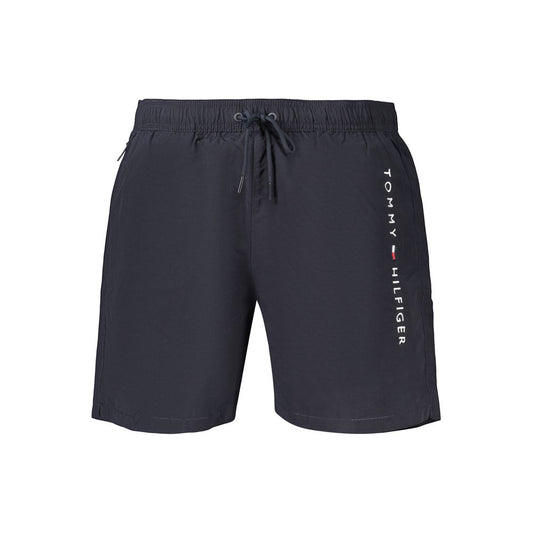 Tommy Hilfiger Blue Polyester Men's Short